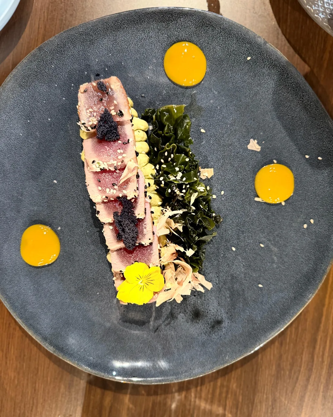 Tataki de atún rojo